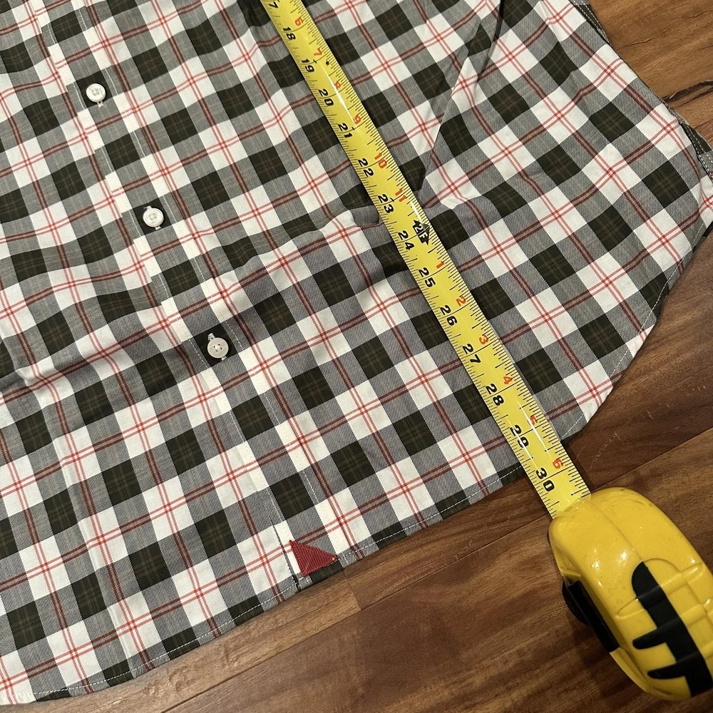 UNTUCKit Shirt Mens XL Multicolor Plaid Harwin Wrinkle Free Button Front Cotton - Picture 7 of 9